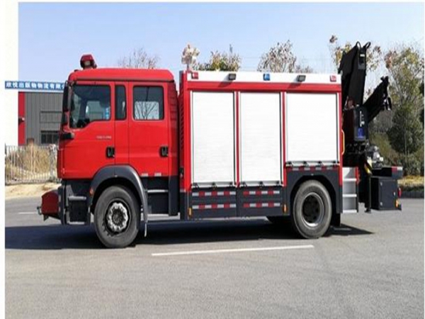 德國(guó)曼搶險(xiǎn)救援消防車